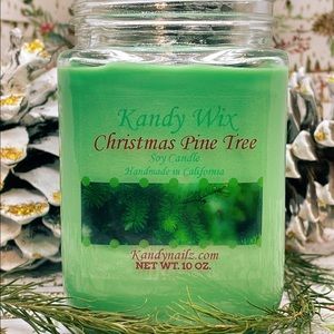 Christmas Pine Tree Candle 🌲